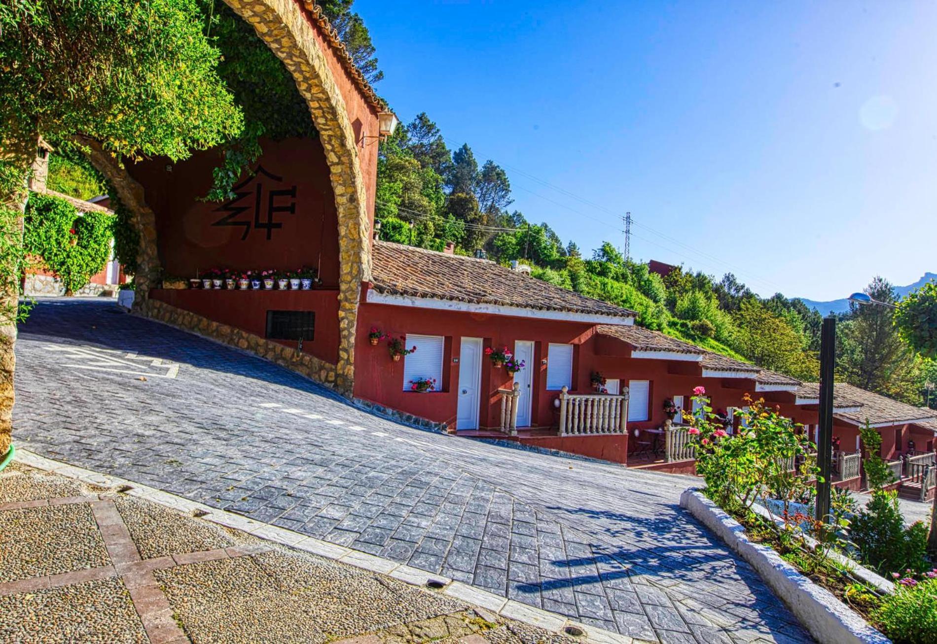 Hotel Rural Noguera De La Sierpe 阿罗约弗里奥 外观 照片